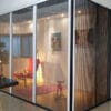 Cửa lưới chống muỗi hệ xếp không ray